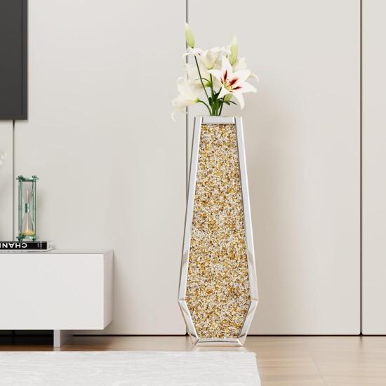 Uzun Vazolu Köşe Çiçekleri