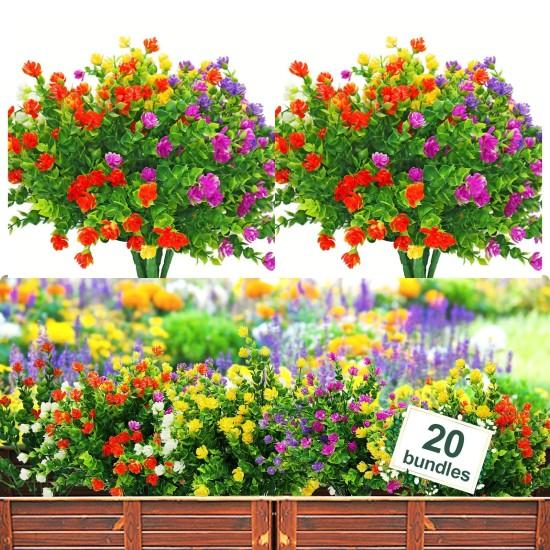 Yapay Bahçe Çiçekleri