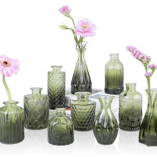 Yeşil Cam Vazo