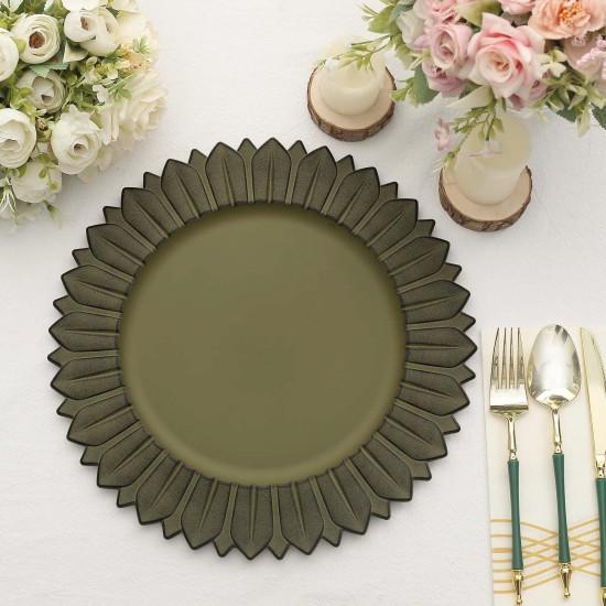 Yeşil Servis Tabağı