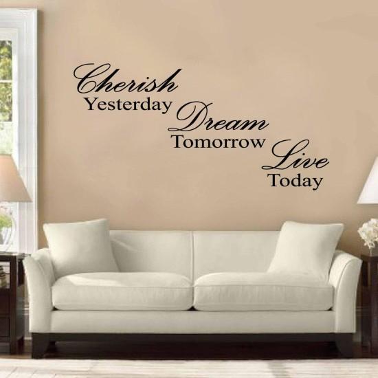 Yesterday Now Tomorrow Dekor