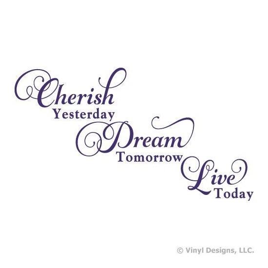 Yesterday Now Tomorrow Dekor