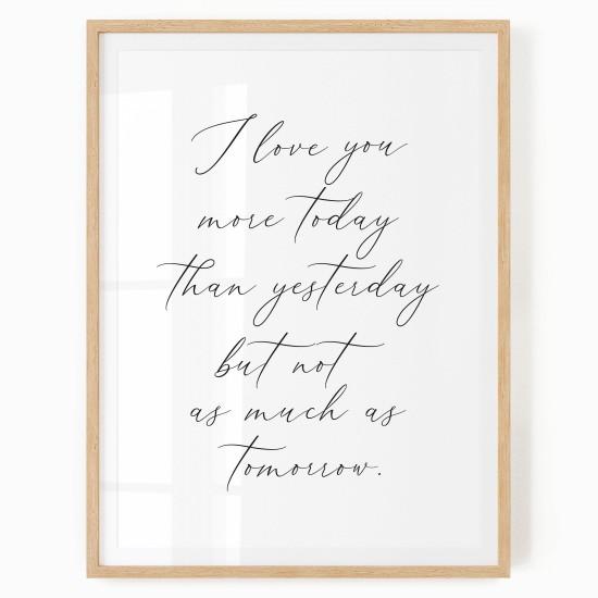 Yesterday Now Tomorrow Dekor