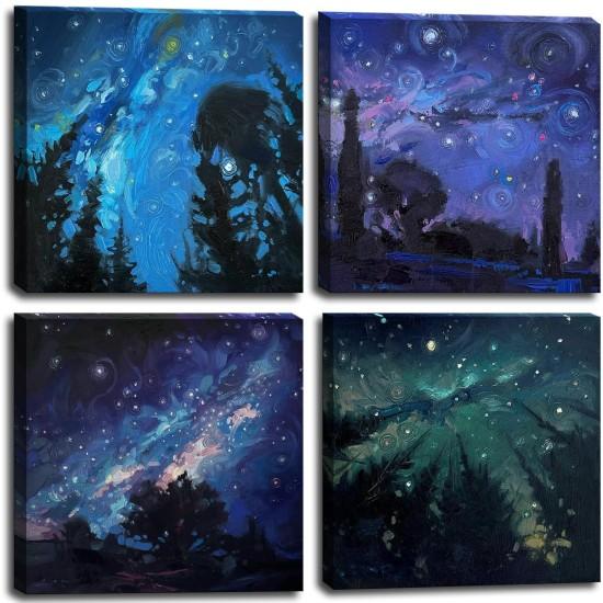 Yıldızlı Gece Tablosu