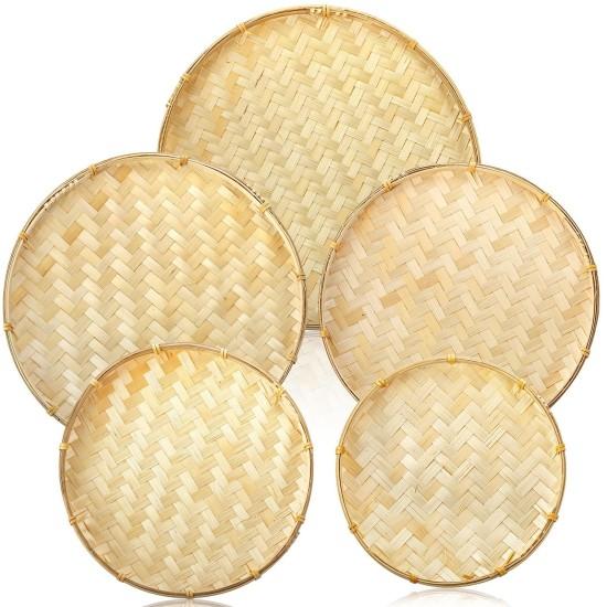 Yuvarlak Hasır Tepsi