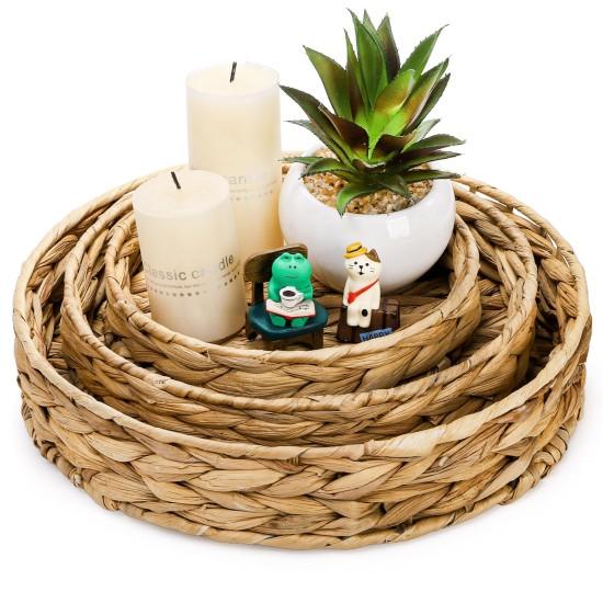 Yuvarlak Hasır Tepsi