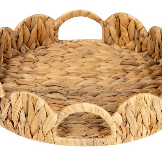 Yuvarlak Hasır Tepsi