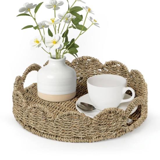 Yuvarlak Hasır Tepsi