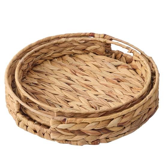Yuvarlak Hasır Tepsi