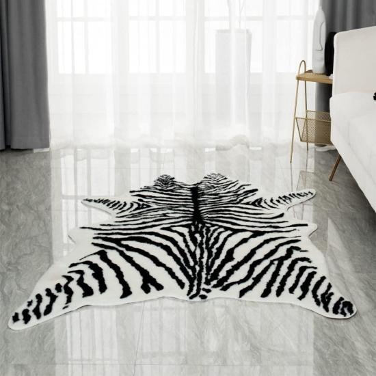 Zebra Desenli Halı