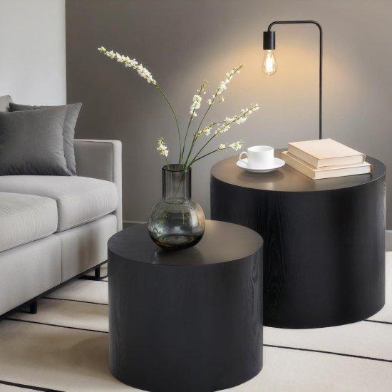 3 Lü Yuvarlak Zigon Sehpa