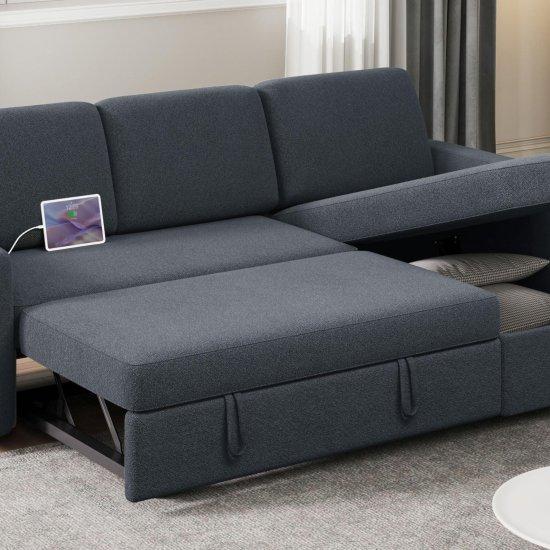 3'lü Yataklı Sandıklı Kanepe