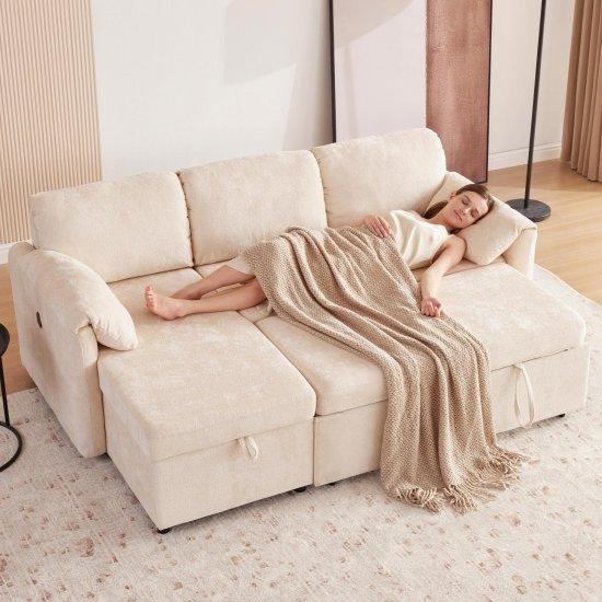 3'lü Yataklı Sandıklı Kanepe