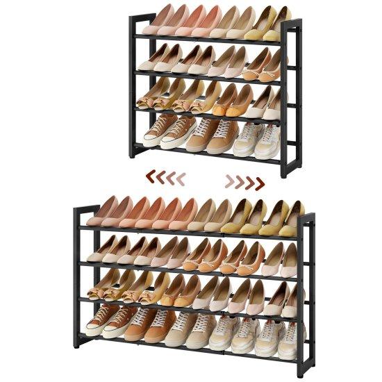 4 Katlı Metal Ayakkabılık