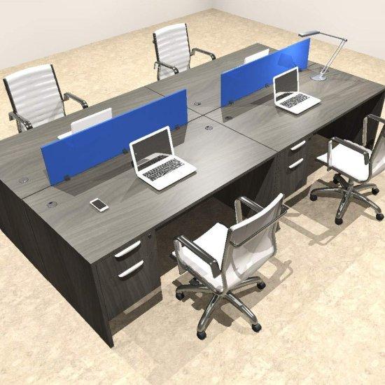 4'lü Çalışma Masası