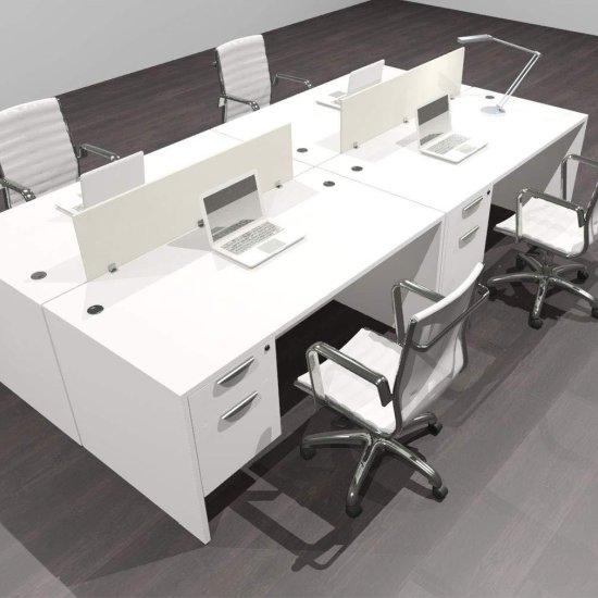 4'lü Çalışma Masası