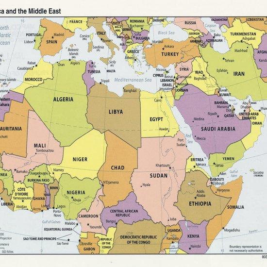 Afrika Siyasi Haritası