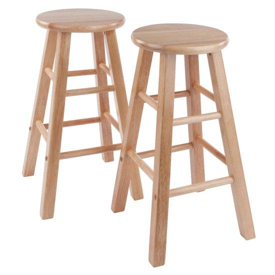 Ahşap Ayaklı Tabure