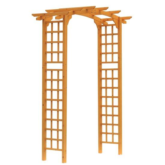 Ahşap Bahçe Kemeri