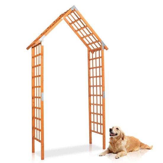 Ahşap Bahçe Kemeri