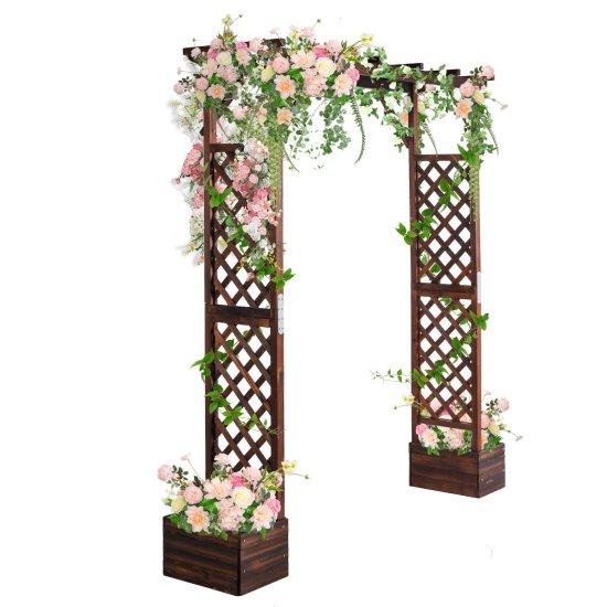 Ahşap Bahçe Kemeri