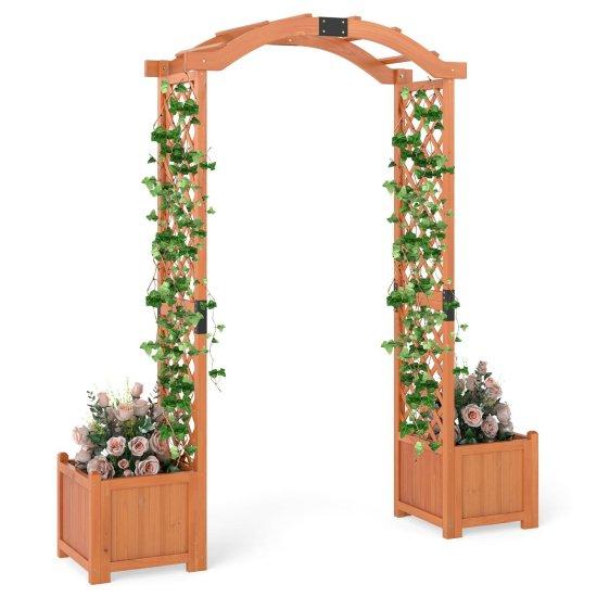 Ahşap Bahçe Kemeri