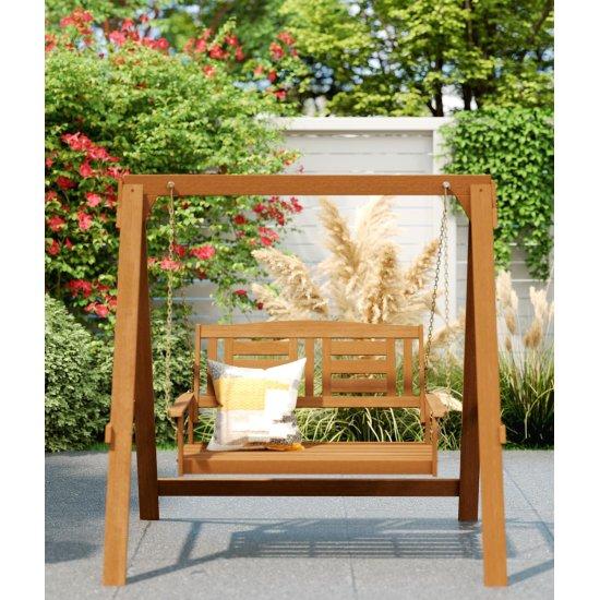 Ahşap Bahçe Salıncak