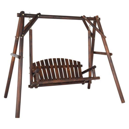 Ahşap Bahçe Salıncak