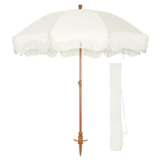 Ahşap Bahçe Şemsiyesi