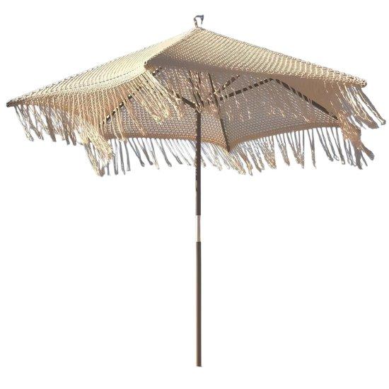 Ahşap Bahçe Şemsiyesi