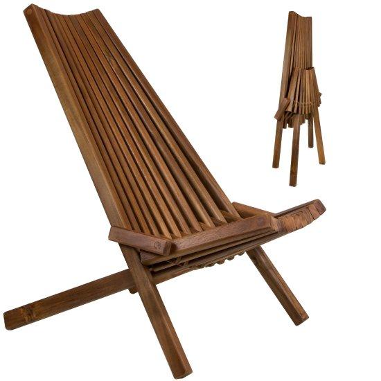 Ahşap Balkon Sandalyesi
