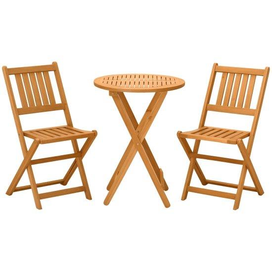 Ahşap Balkon Sandalyesi