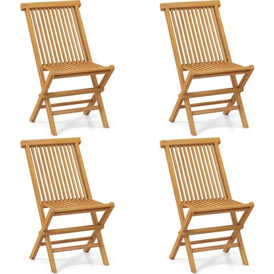 Ahşap Balkon Sandalyesi
