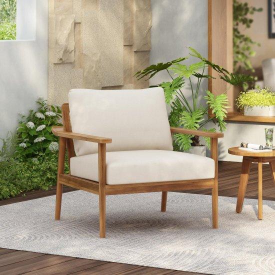 Ahşap Balkon Sandalyesi