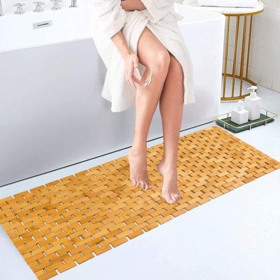 Ahşap Banyo Paspası