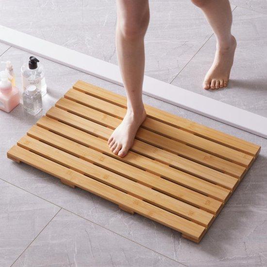 Ahşap Banyo Paspası