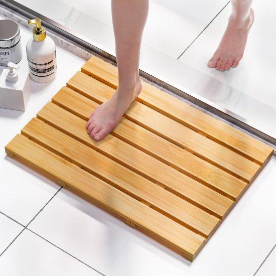 Ahşap Banyo Paspası