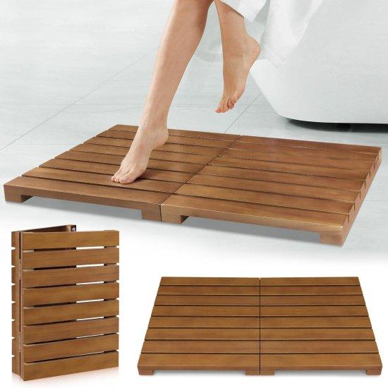Ahşap Banyo Paspası