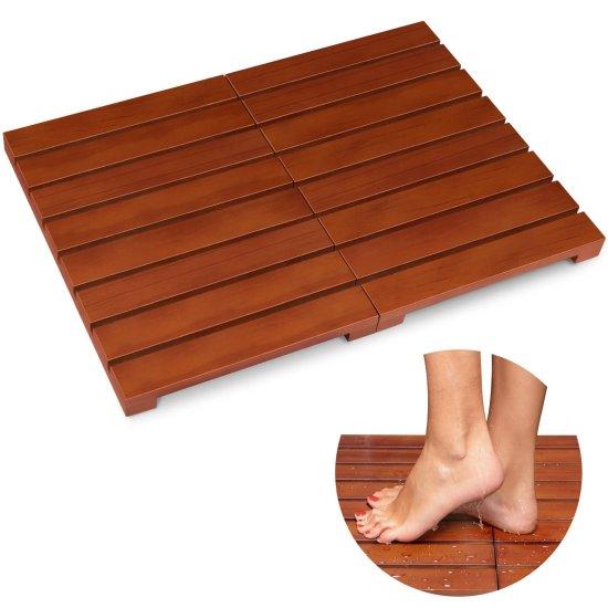 Ahşap Banyo Paspası