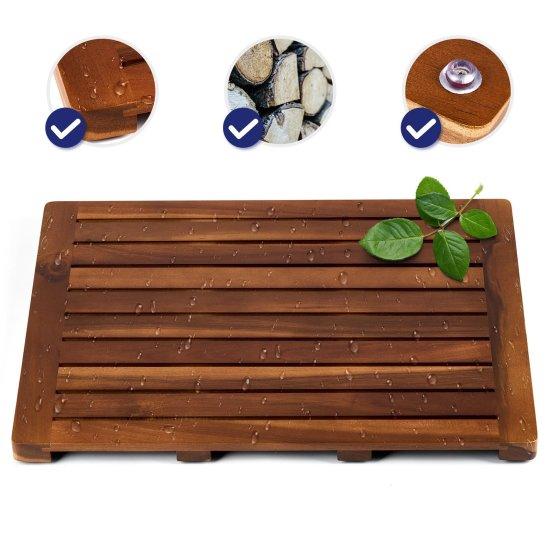 Ahşap Banyo Paspası