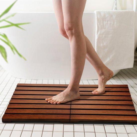 Ahşap Banyo Paspası