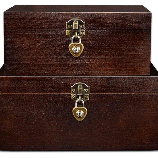 Ahşap Çekmeceli Kutu