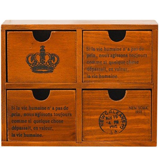 Ahşap Çekmeceli Kutu