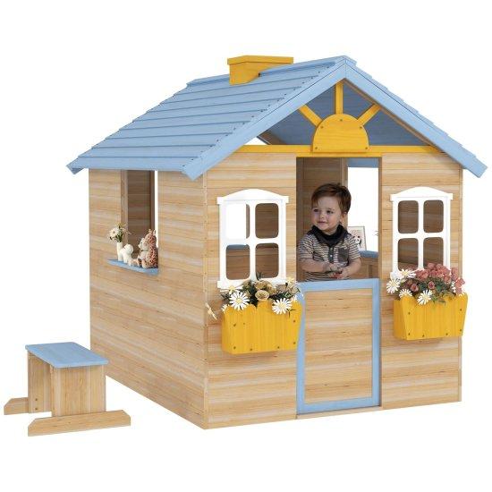 Ahşap Çocuk Oyun Evi