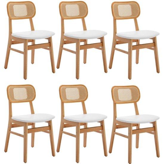 Ahşap Deri Sandalye