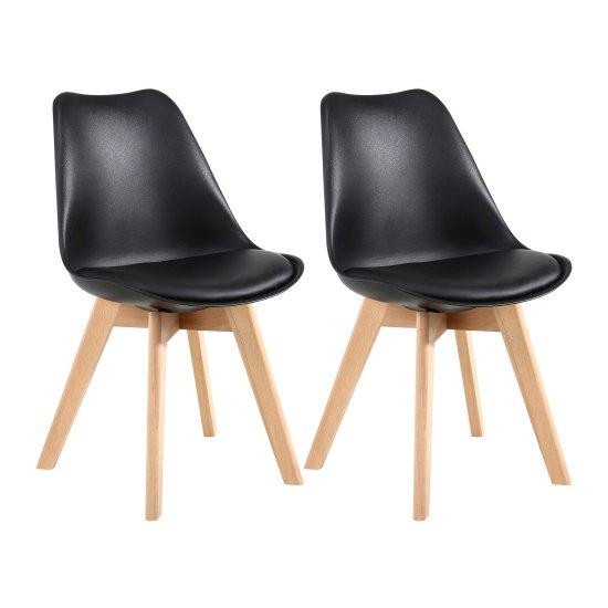 Ahşap Deri Sandalye