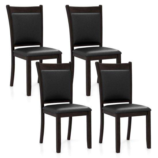 Ahşap Deri Sandalye