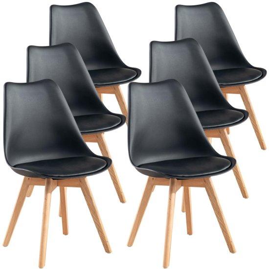 Ahşap Deri Sandalye