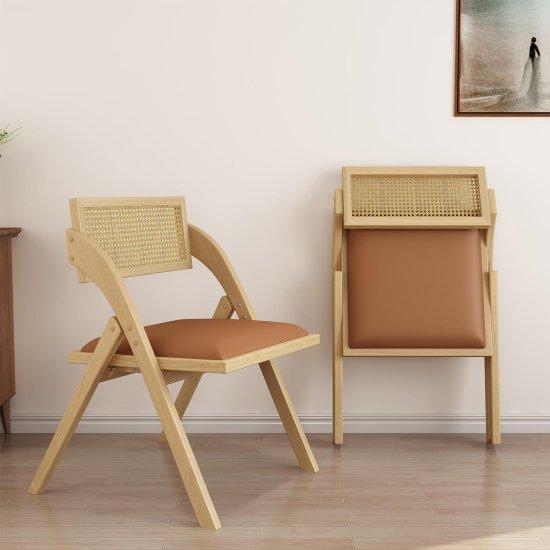 Ahşap Deri Sandalye