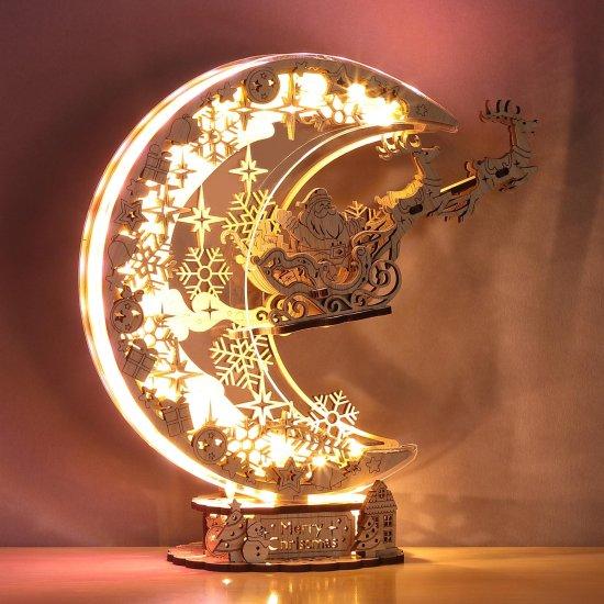 Ahşap Gece Lambası